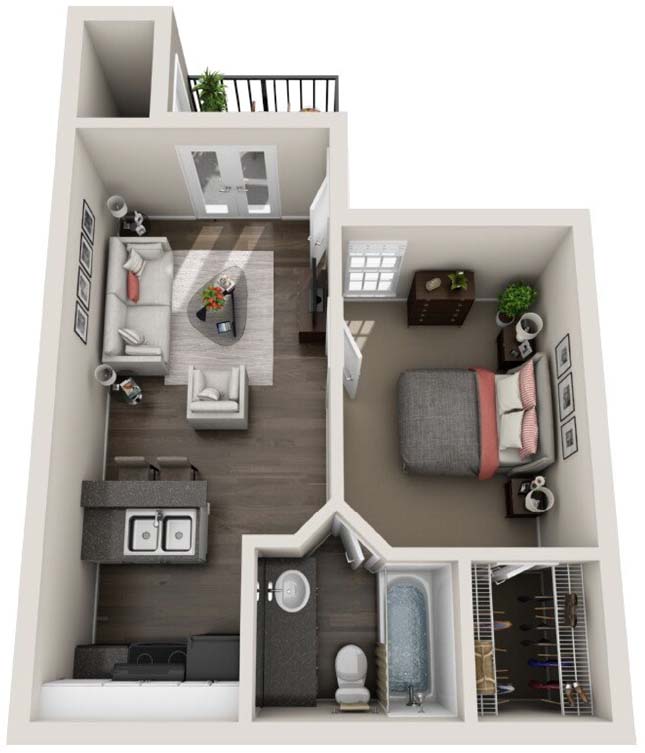 The Walker floor plan